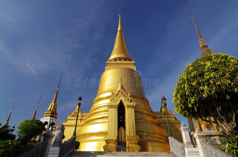 Wat Phra Kaew in bangkok of Thailand