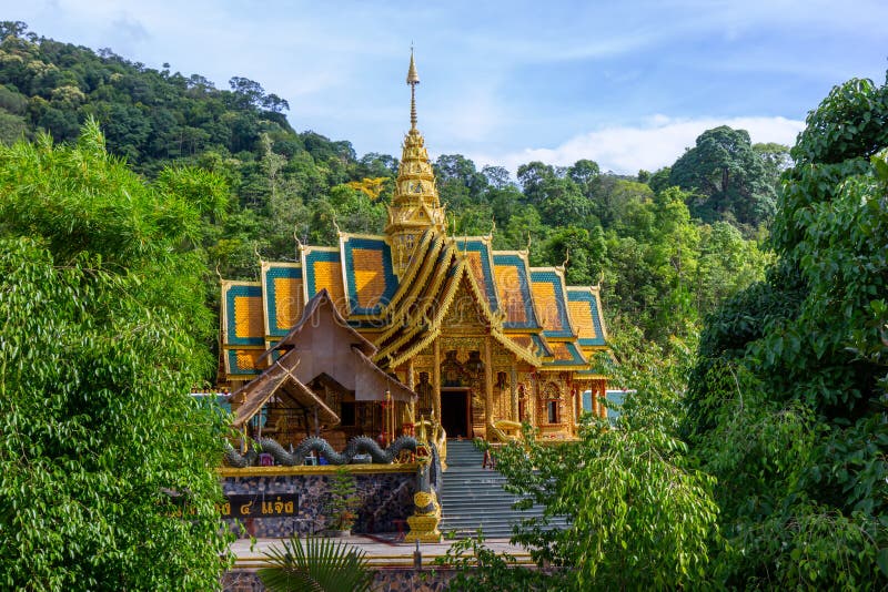 Wat Phra Phutthabat Si Roy, the old temple in Mae Rim, Chiang Mai , Thailand