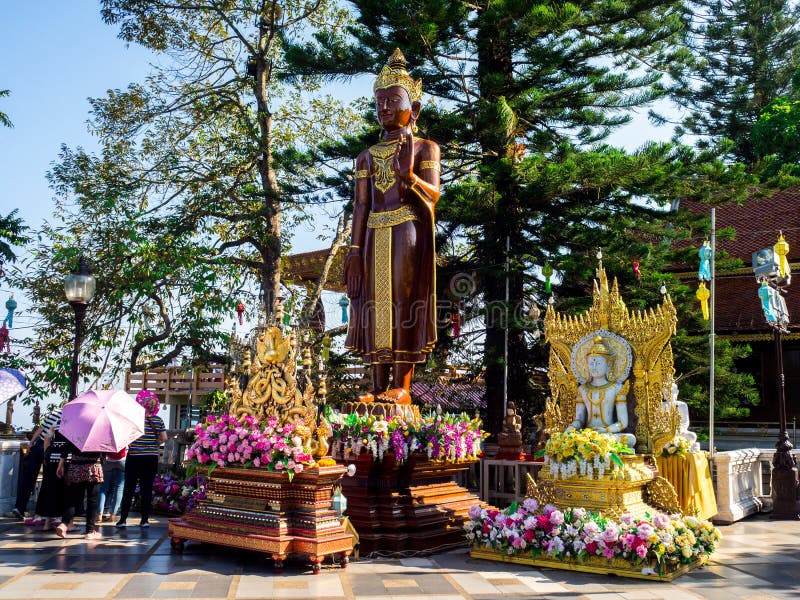 Wat Phrathat Doi Suthep Temple in Chiang Mai, Thailand. stock images Wat Phrathat Doi Suthep Temple in Chiang Mai, Thailand. stock images