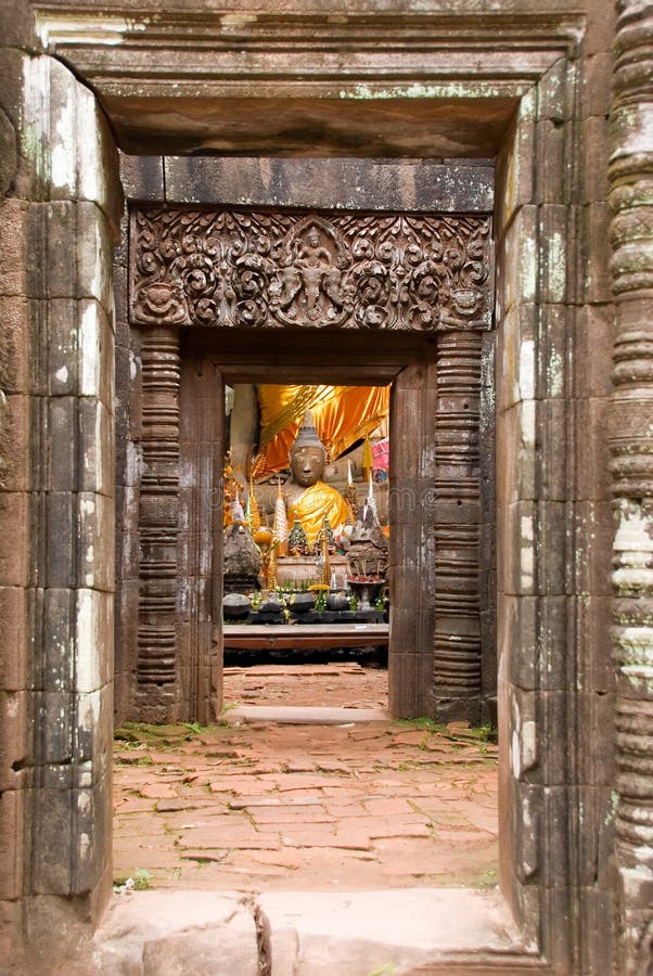 Wat phu champasak temple ruins, laos