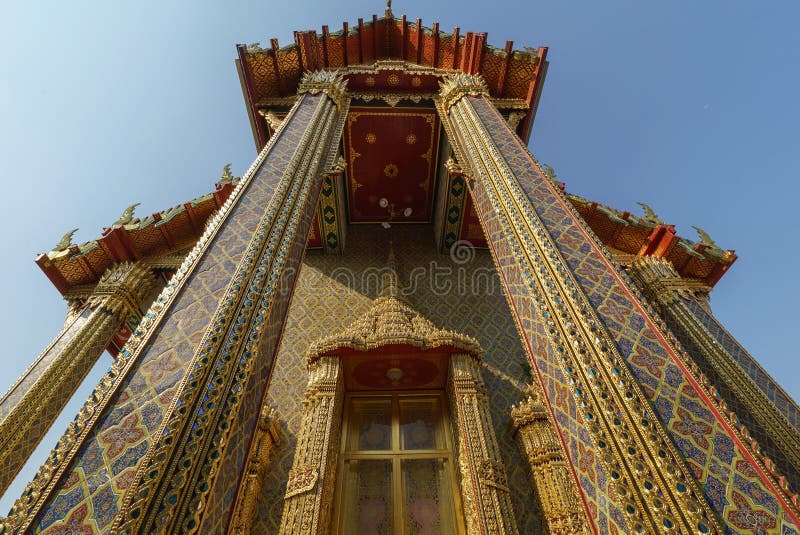 Wat Ratchabophit, one of Royal Temple in Bangkok, Thailand