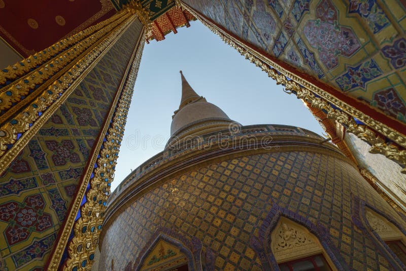 Wat Ratchabophit, one of Royal Temple in Bangkok, Thailand