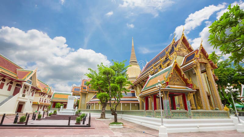 Wat Ratchabophit Sathit Mahasimaram Ratchaworawihan Ancient temples, beautiful architecture and art of Siam