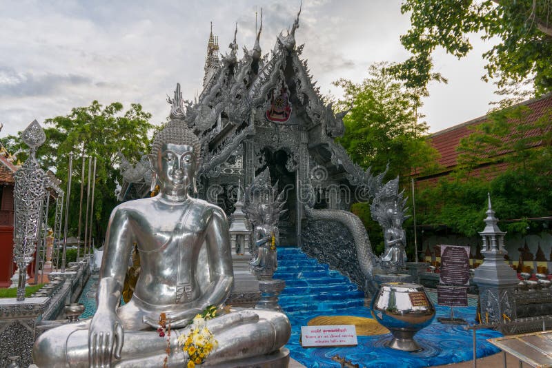 Wat Sri Suphan, first silver temple in the world ,Chiang Mai, Thailand