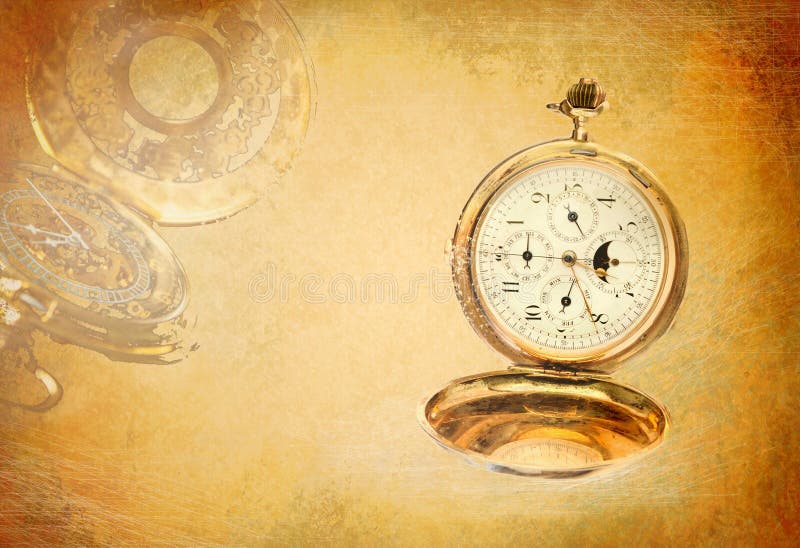 Watch background stock illustration. Illustration of hand 15349904