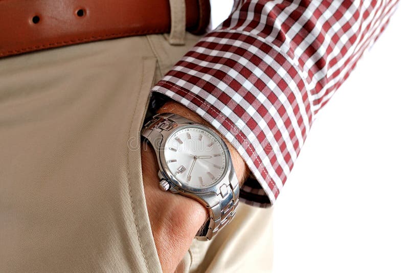 watch för handmän s royaltyfri foto watch för handmän s royaltyfri foto