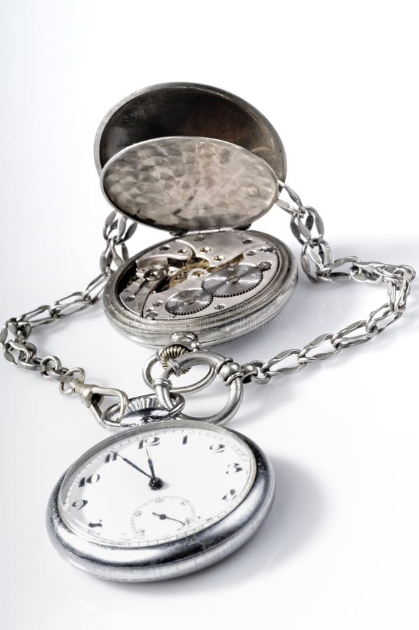 men's watch with gears showing