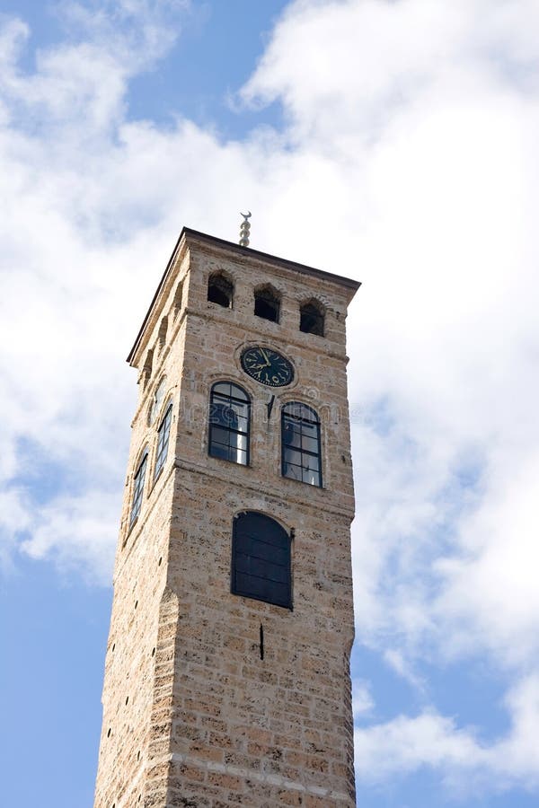 Watch tower stock photo