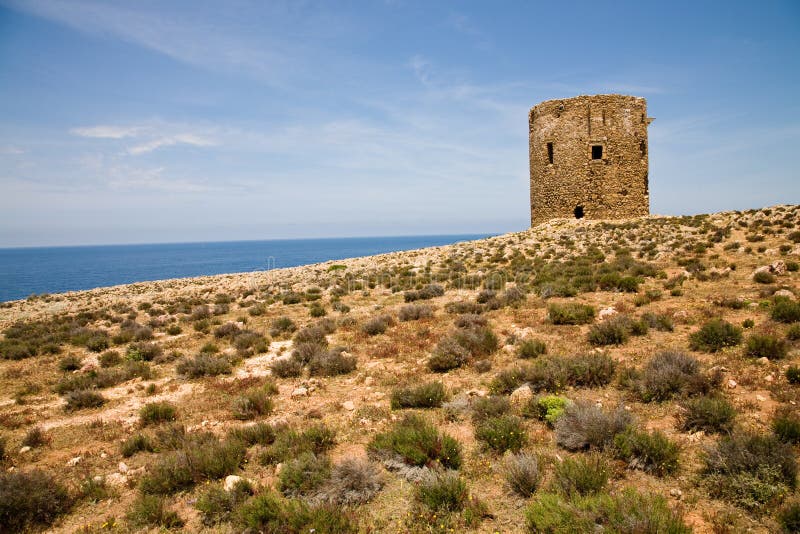 Watch tower, Sardinia, Italy