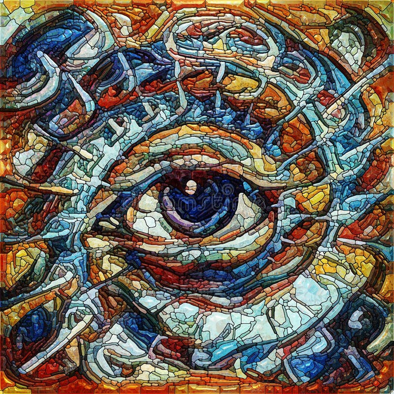 All-Seeing Eye stock illustration. Illustration of omnipresence - 206943584