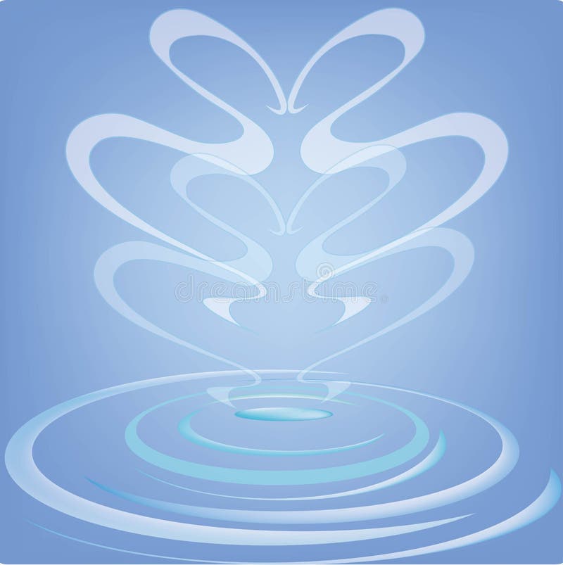 Water royalty-vrije illustratie Water royalty-vrije illustratie