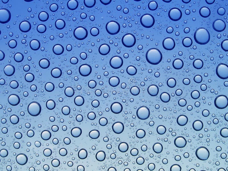 Water Drops stock photo. Image of water, glass, domed - 2677340