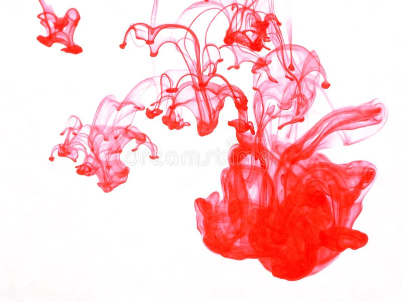 Ink blood in water stock image. Image of pigment, demon - 456307