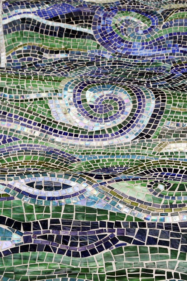 Water Abstract, Mosaic