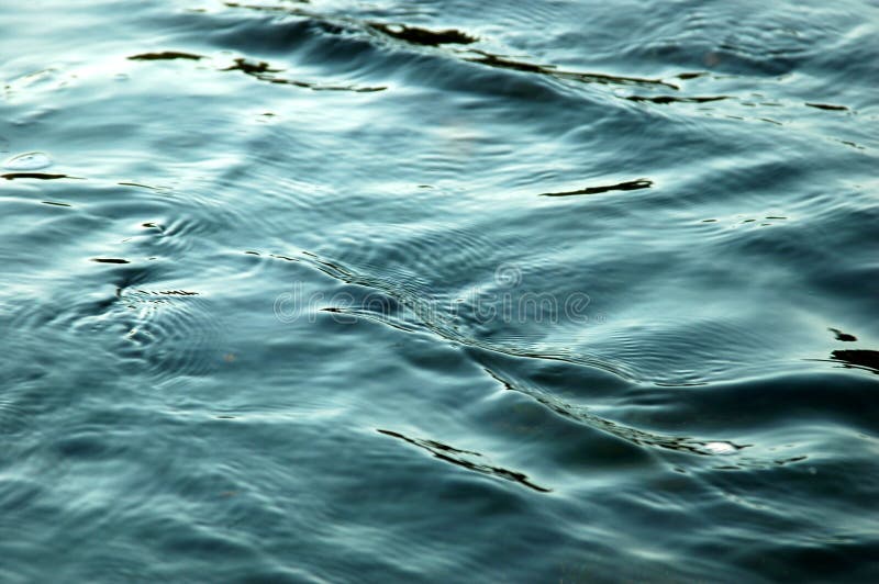 Photo of blue water waves. Photo of blue water waves