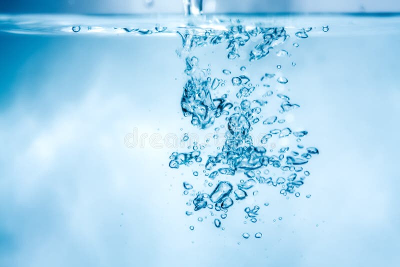Water Air Bubbles Background Stock Image Image of environment, pure