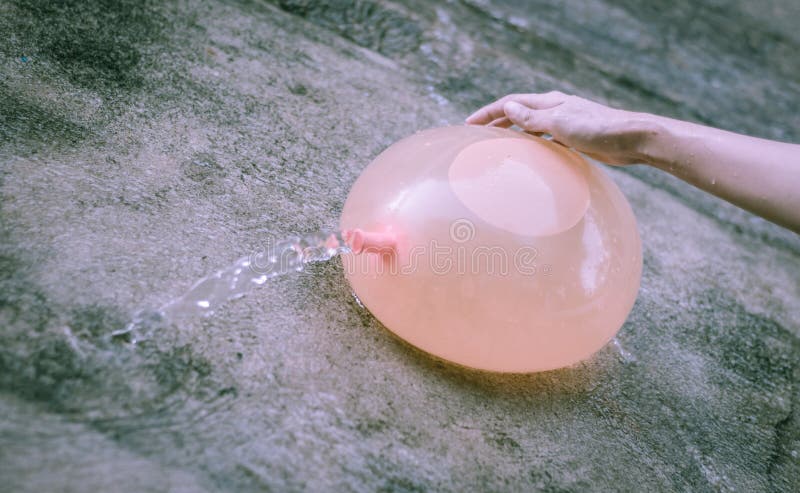 Water balloon.