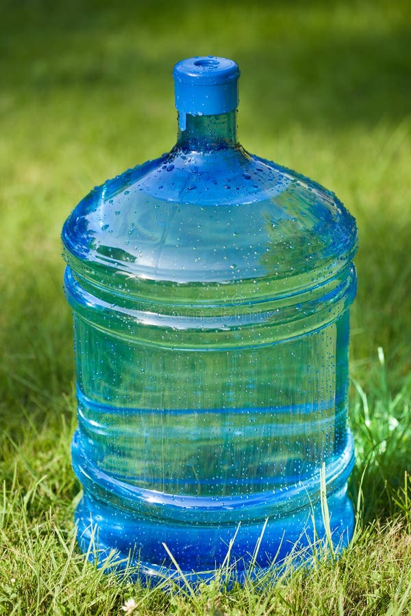 Big Plastic Bottle of Fresh Water Stock Photo - Image of full, aqua:  31669222