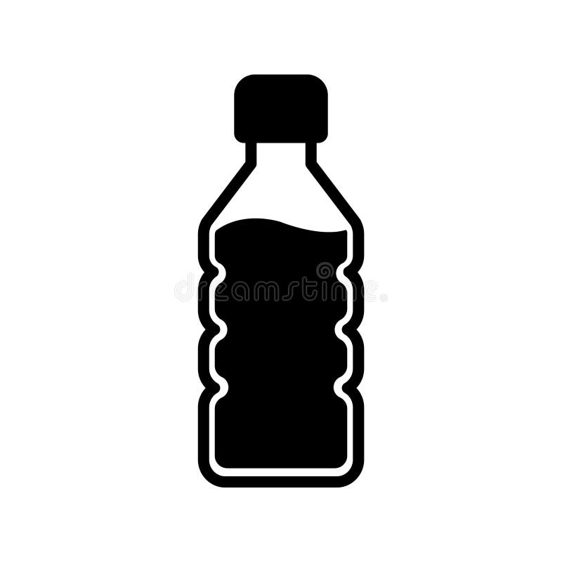 Hot water thermos icon vector. Hot drink. Solid icon style, glyph. simple  design editable. Design simple illustration 7676411 Vector Art at Vecteezy