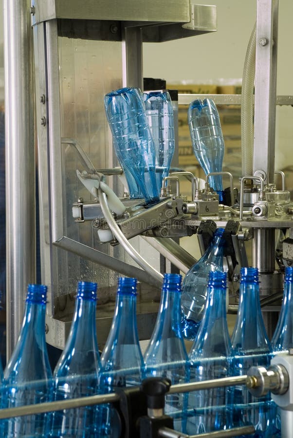Water Bottle Production Machine Stock Photo Image of bottle, assembly 20778854