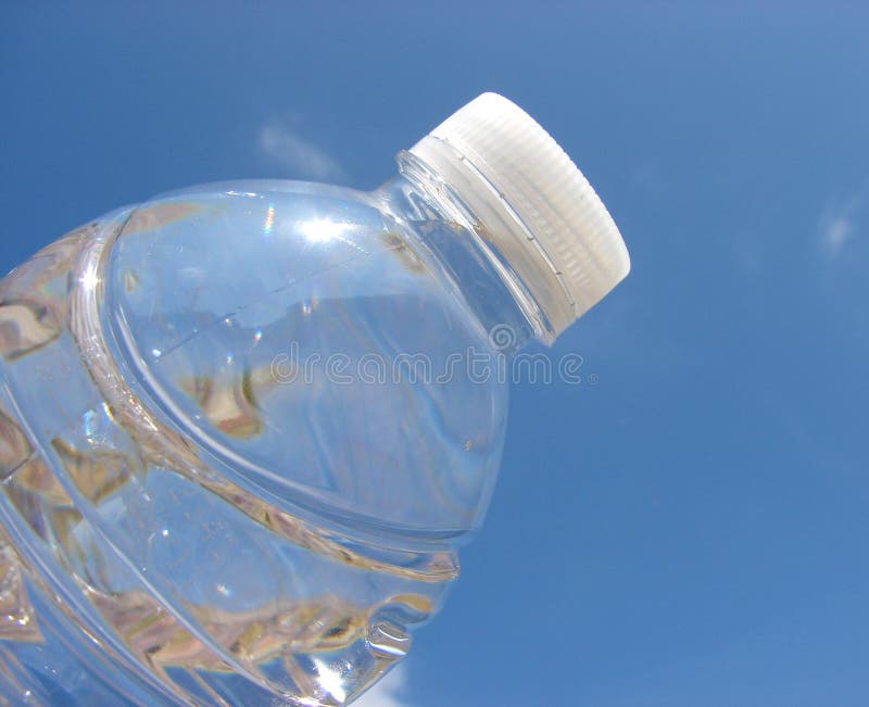 SKY water bottle in blue