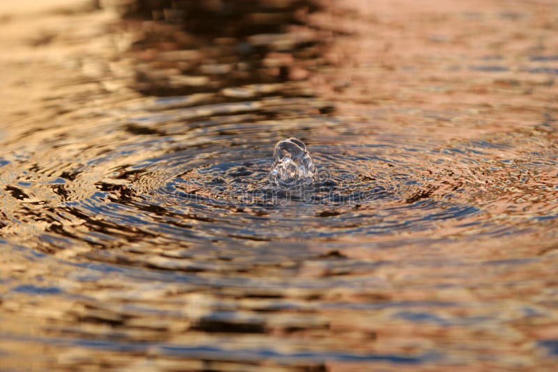 Water bubble stock photo. Image of bubble, splash, lake 2608364