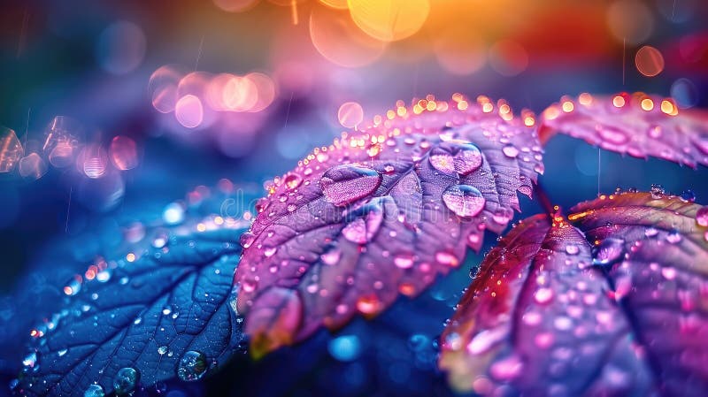 Water bubbles abstract light illumination, abstract background royalty free illustration