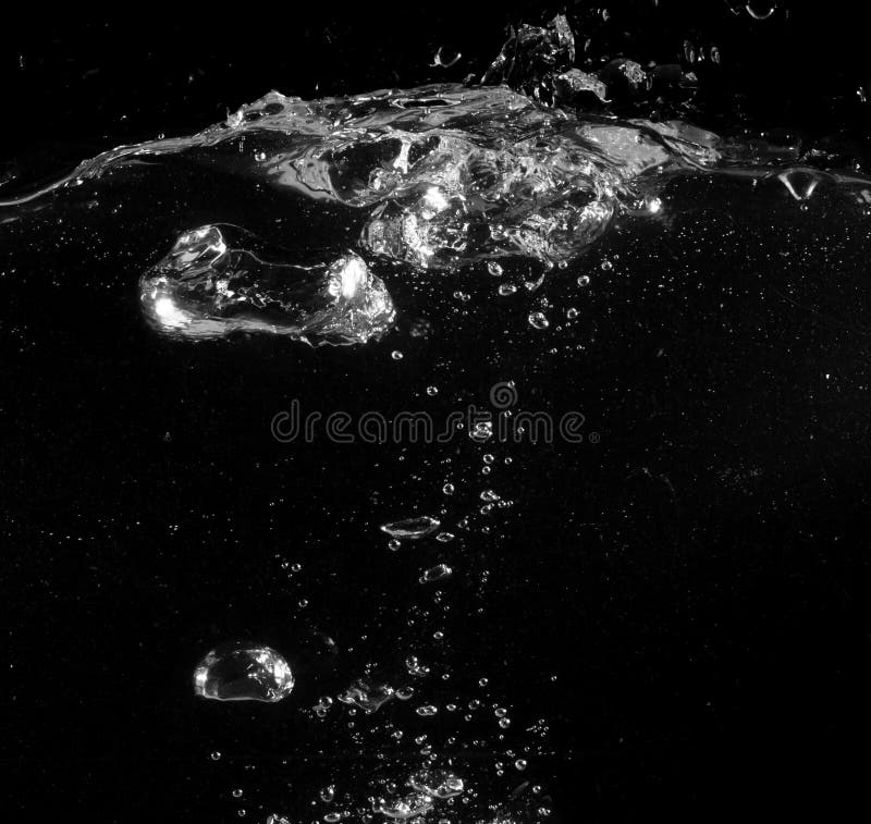 Water Bubbles in Water As Background Stock Photo Image of pressure