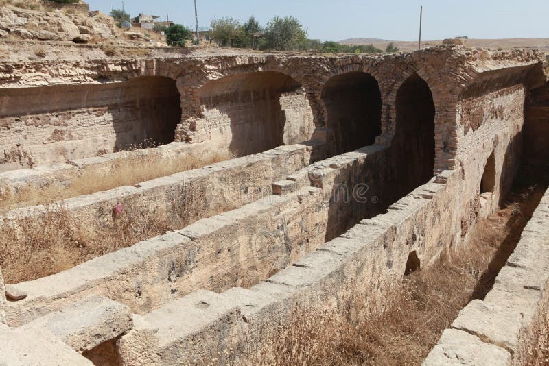 Water cistern in Dara Ancient City, Mardin.