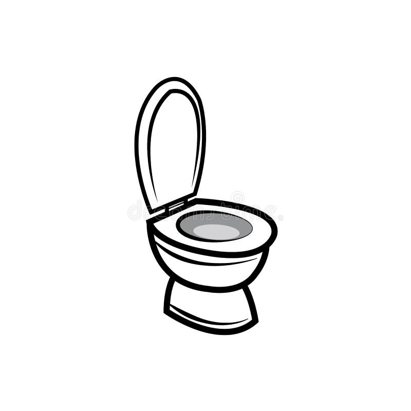 Water Closet Icon Logo Vector Stock Vector Illustration of public