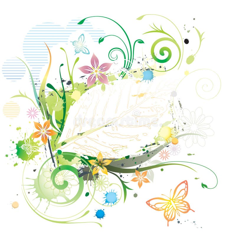 Water Color Floral royalty free illustration Water Color Floral royalty free illustration
