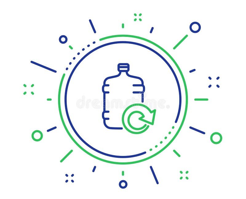 Water Bottle Refill Stock Illustrations 657 Water Bottle Refill Stock