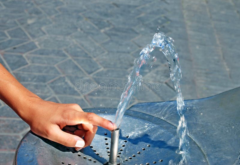 Water drinking fountain