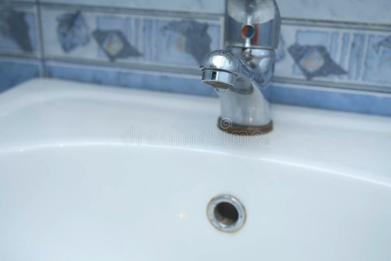 Dripping sink stock photo. Image of faucet, basement, rusty 894238