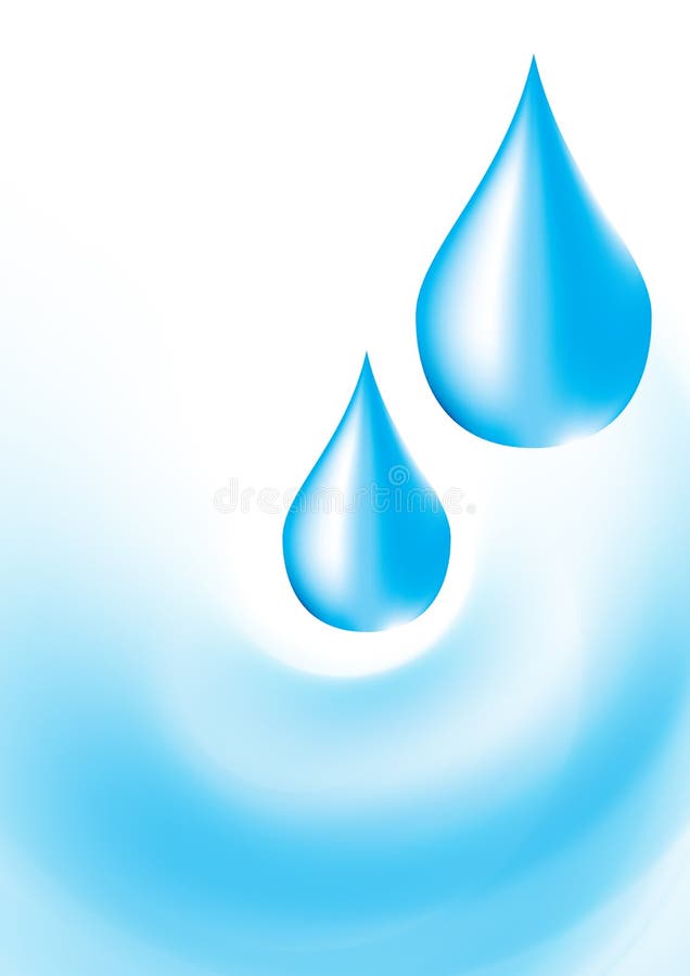 Water drop background