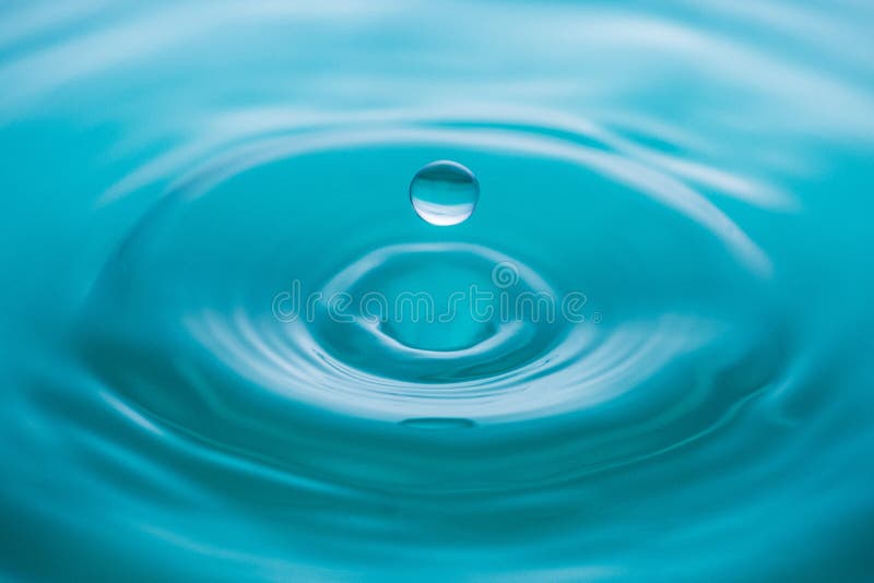 Water Drop Stock Photo Image Of Pond Crown Light 102041968
