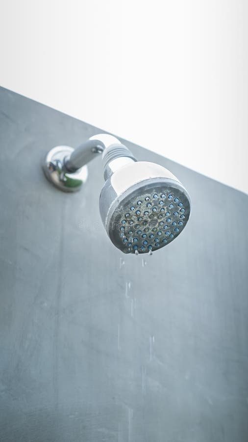 Dirty Shower Head with and Rust on it Stock Image Image of hygiene