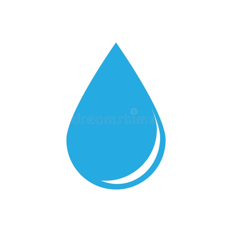 Water Drop Logo Icon Vectro Design Template Stock Illustration ...