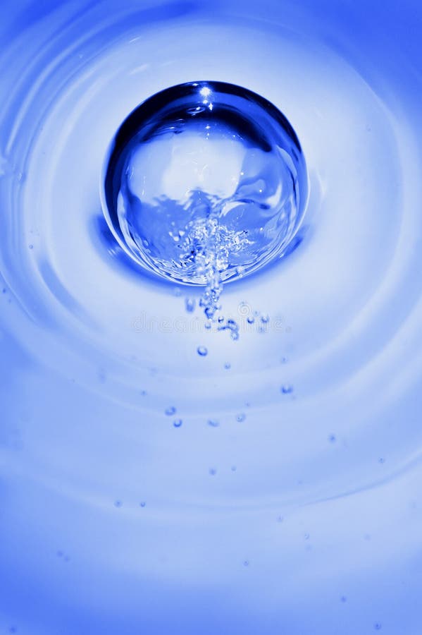 Close up, water droplet