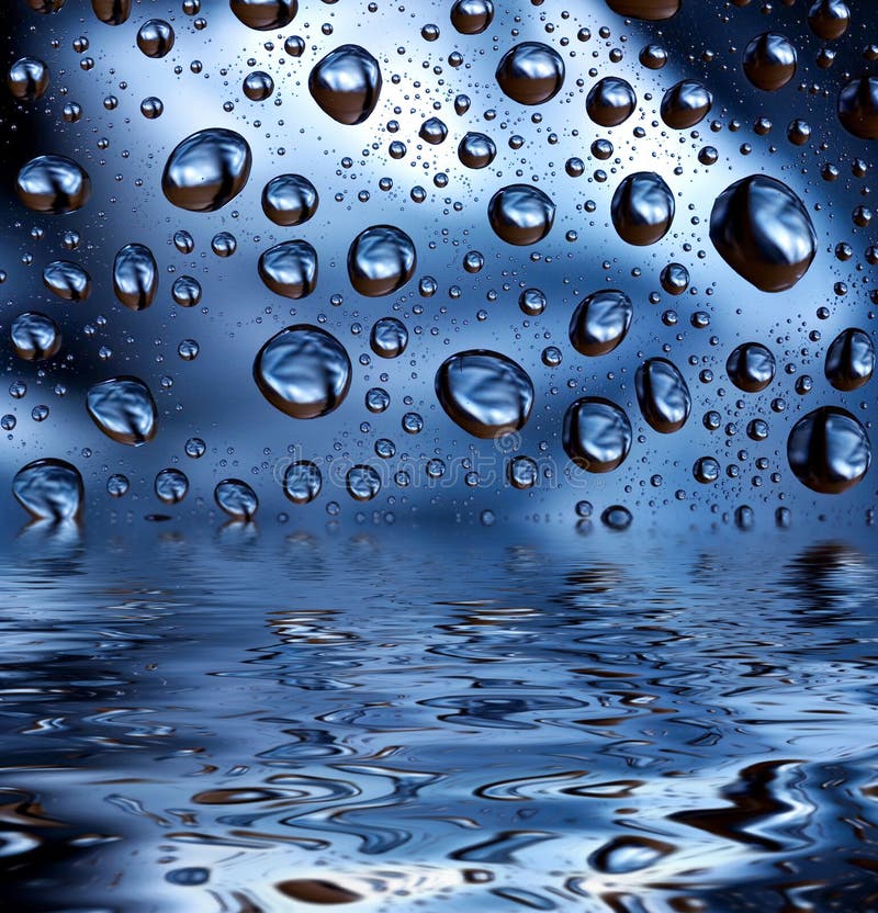 Water droplets