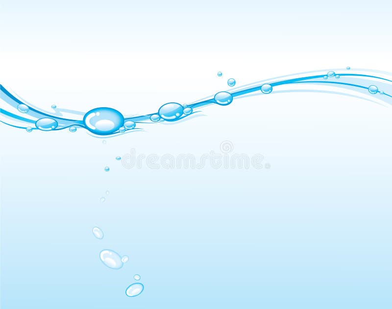 Water drops background