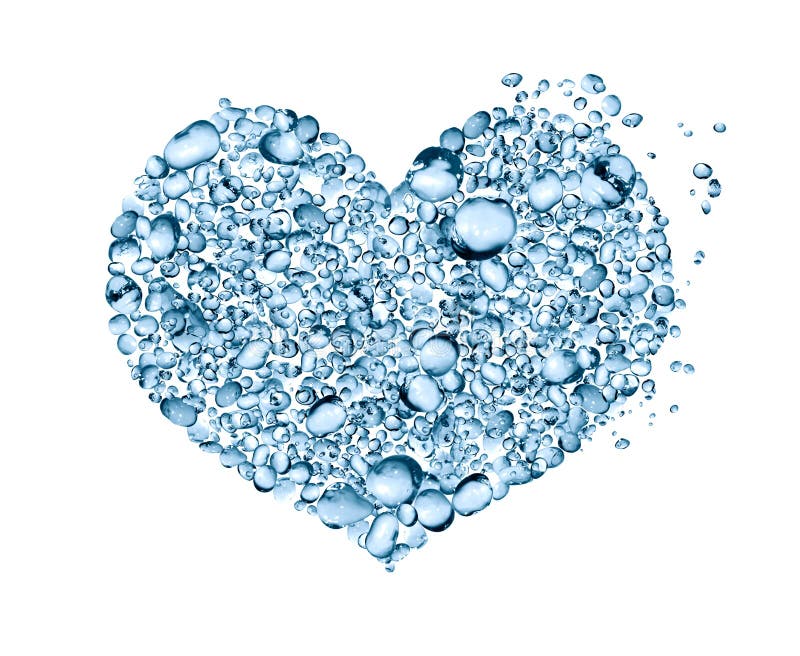 Water Drops Heart
