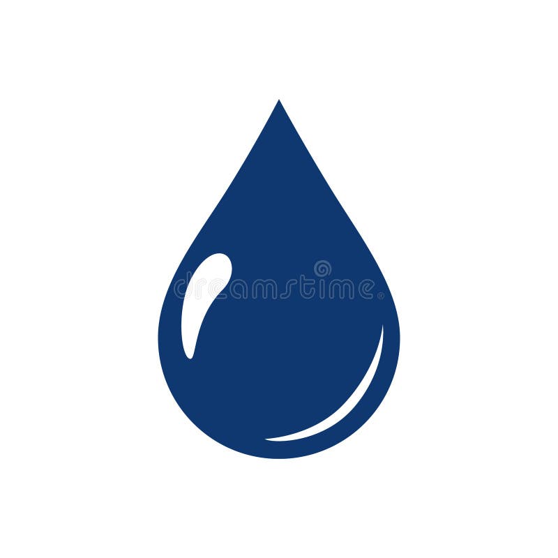 Water drops icon symbols vector. Ecological water icon for web page. Aqua environment or nature raindrop simple isolated