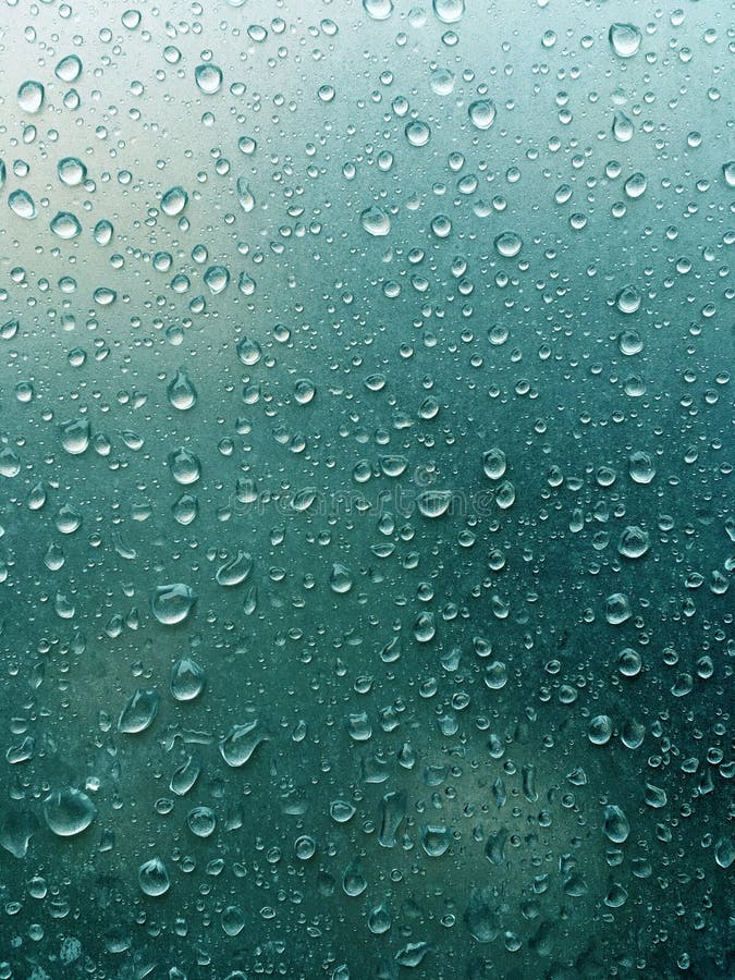 Water drops on metal royalty free stock images Water drops on metal royalty free stock images