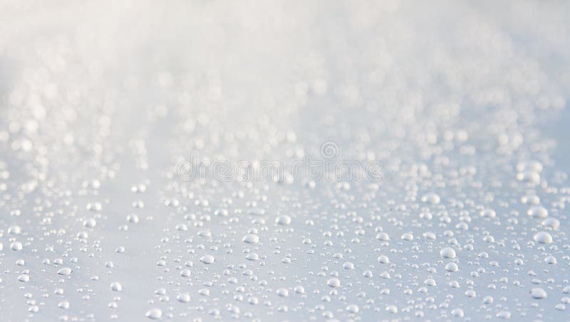 Water Drops an Metallik Background Stock Image - Image of fizz, reflection:  26894479