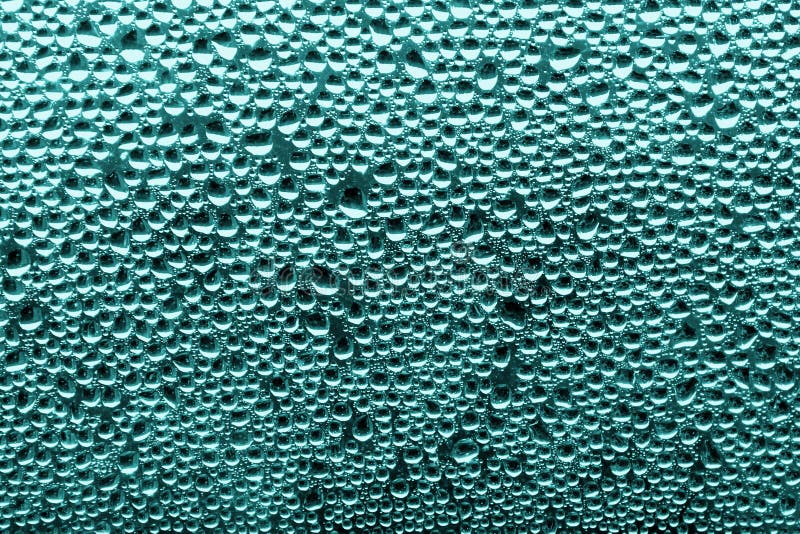 Water drops turquoise background - Stock Photos stock photos Water drops turquoise background - Stock Photos stock photos
