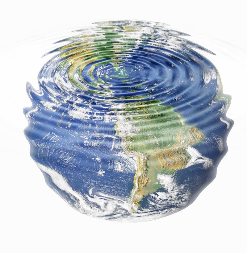 Water earth stock illustration Water earth stock illustration