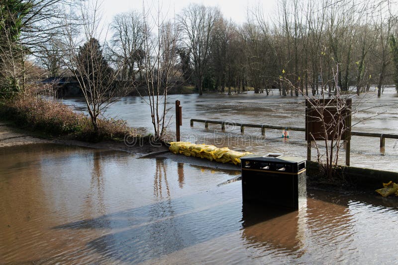 Storm Eunice and Storm Franklin brought very strong winds and rain that caused further significant floods at Sprotbrough Flash, Sprotbrough, Doncaster, South Yorkshire, England, on Monday, 21st February, 2022. Storm Eunice and Storm Franklin brought very strong winds and rain that caused further significant floods at Sprotbrough Flash, Sprotbrough, Doncaster, South Yorkshire, England, on Monday, 21st February, 2022.