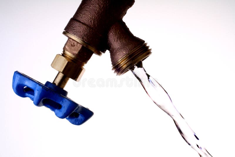Water Faucet & Running Water Stock Photo Image of drain, cold 10474944
