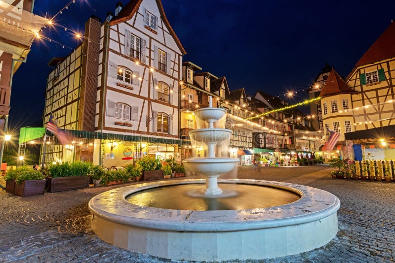 Water Fountain at Colmar Tropicale